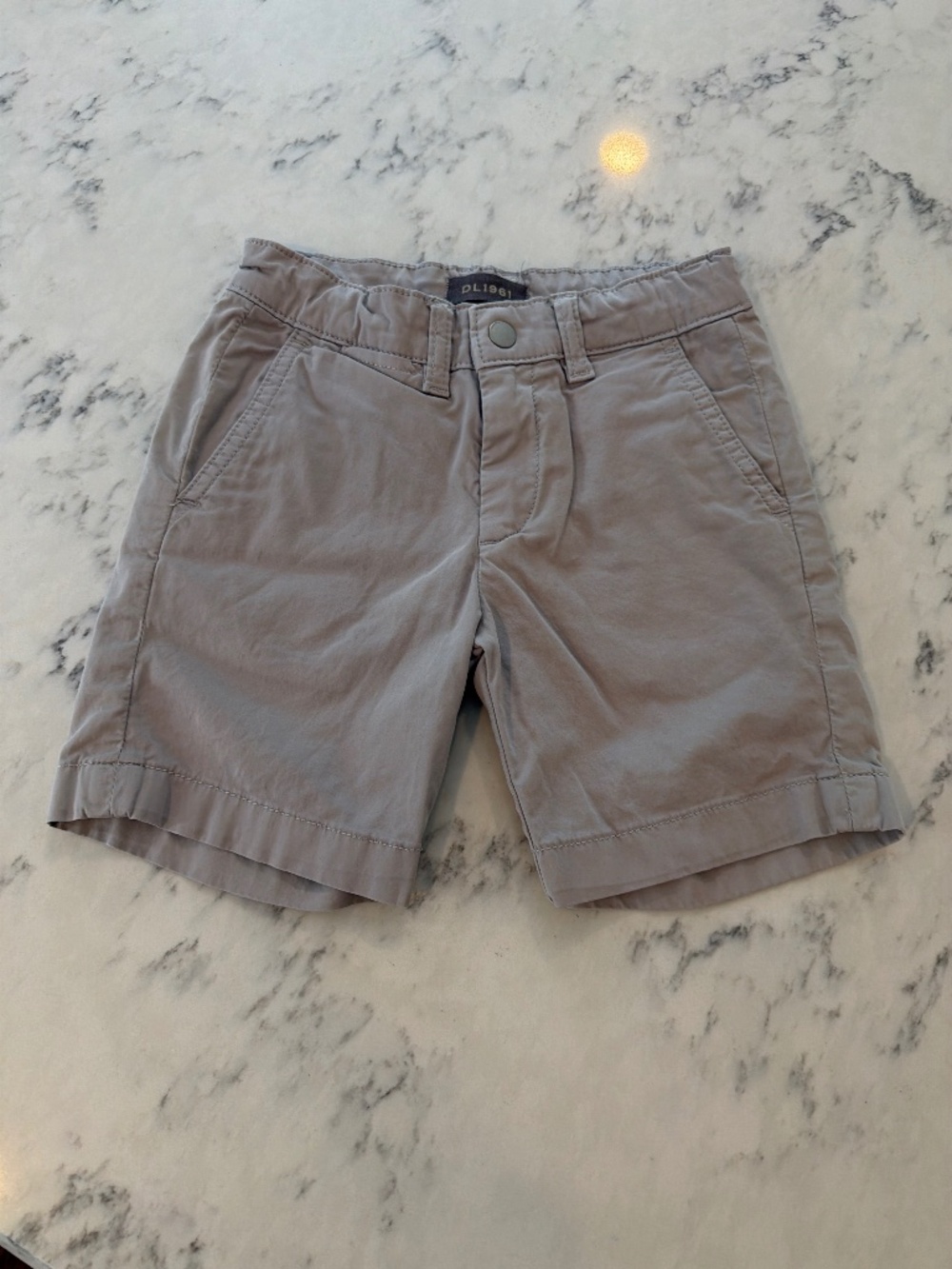 DL 1961 Ultimate Twill Jacob Short in Stone Color